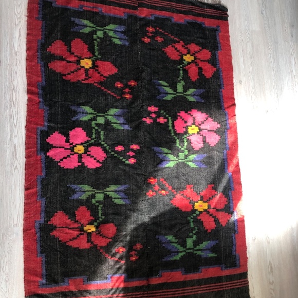 VINTAGE KILIM RUG wool - Picture 3 of 11